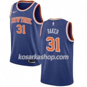 Dres New York Knicks Ron Baker 31 Nike 2017-18 Plava Swingman